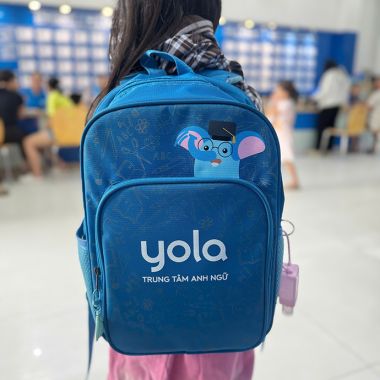 BALO HỌC SINH IN LOGO - BALO HỌC SINH GIÁ RẺ