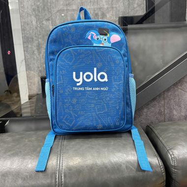 BALO HỌC SINH IN LOGO - BALO HỌC SINH GIÁ RẺ