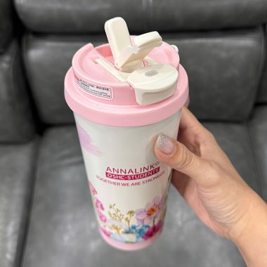 BÌNH GIỮ NHIỆT IN LOGO TOÀN BÌNH 450ML – QUÀ TẶNG DOANH NGHIỆP ĐẸP & THIẾT THỰC