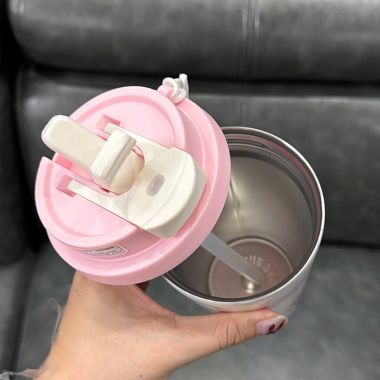 BÌNH GIỮ NHIỆT IN LOGO TOÀN BÌNH 450ML – QUÀ TẶNG DOANH NGHIỆP ĐẸP & THIẾT THỰC