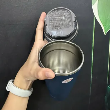 BÌNH GIỮ NHIỆT 600ML IN LOGO THEO YÊU CẦU - QUÀ TẶNG DOANH NGHIỆP SANG TRỌNG, GIỮ NHIỆT HIỆU QUẢ