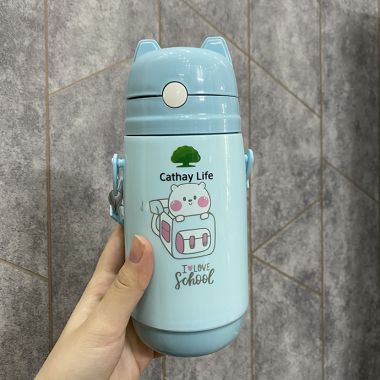 BÌNH NƯỚC NHỰA TRẺ EM 500ML DUY TÂN IN LOGO