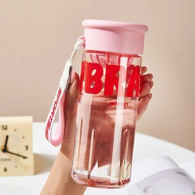 BÌNH NHỰA TRONG SUÔT NHIỀU MÀU IN LOGO THEO YÊU CẦU