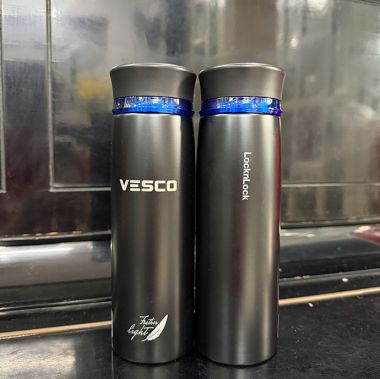 BỘ QUÀ TẶNG SỔ TAY VÀ BÌNH GIỮ NHIỆT IN LOGO - SET QUÀ TẶNG DOANH NGHIỆP SANG TRỌNG