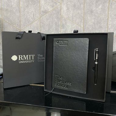 BỘ SỔ TAY RMIT - BỘ SỔ TAY 2 MÓN IN LOGO THEO YÊU CẦU