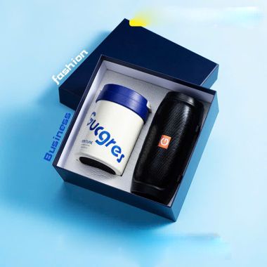 BỘ GIFT SET BÌNH GIỮ NHIỆT - LOA BLUETOOTH IN LOGO CAO CẤP