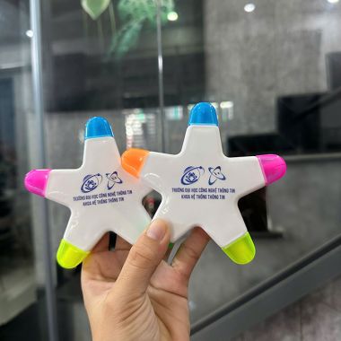 BÚT DẠ QUANG NHIỀU MÀU IN LOGO