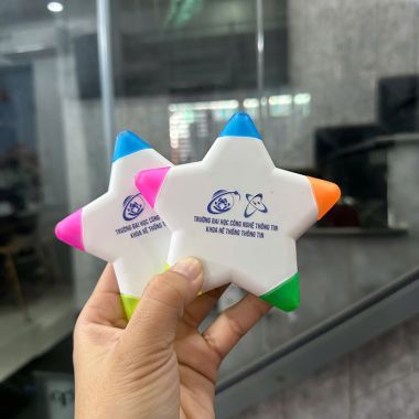 BÚT DẠ QUANG NHIỀU MÀU IN LOGO
