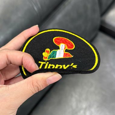 LÓT LY VẢI NỈ THÊU LOGO