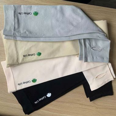 GĂNG TAY CHỐNG NẮNG XỎ NGÓN IN LOGO CAO CẤP