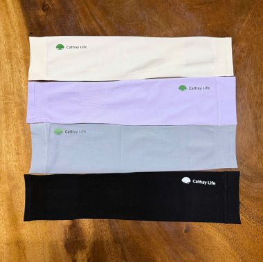 GĂNG TAY CHỐNG NẮNG XỎ NGÓN IN LOGO CAO CẤP