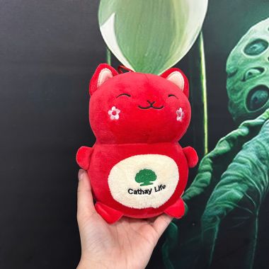 GẤU BÔNG MÓC KHÓA IN LOGO - QUÀ TẶNG THƯƠNG HIỆU DỄ THƯƠNG