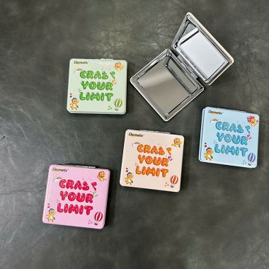 GƯƠNG MINI NẮP GẬP IN LOGO THEO YÊU CẦU