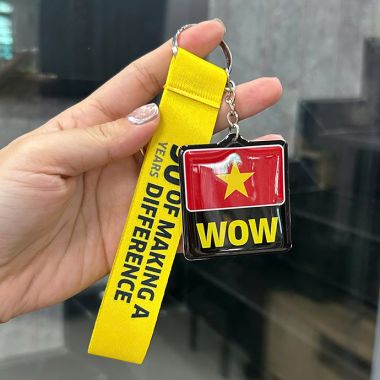 MÓC KHÓA IN LOGO - QUÀ TẶNG Ý NGHĨA, GIÁ RẺ