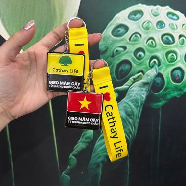 MÓC KHÓA IN LOGO - QUÀ TẶNG Ý NGHĨA, GIÁ RẺ