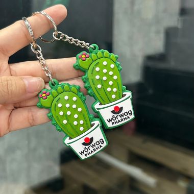 MÓC KHÓA CAO SU IN LOGO - QUÀ TẶNG SÁNG TẠO, GIÁ RẺ