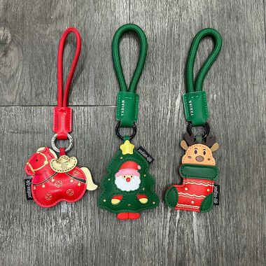 MÓC KHÓA TRANG TRÍ NOEL DỄ THƯƠNG IN LOGO