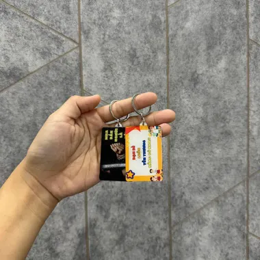 MÓC KHÓA MICA IN LOGO THEO YÊU CẦU - QUÀ TẶNG DOANH NGHIỆP GIÁ RẺ, THIẾT KẾ ĐỘC QUYỀN
