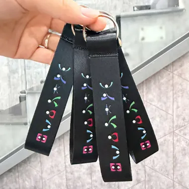 MÓC KHÓA VẢI IN LOGO THEO YÊU CẦU - QUÀ TẶNG QUẢNG CÁO GIÁ
