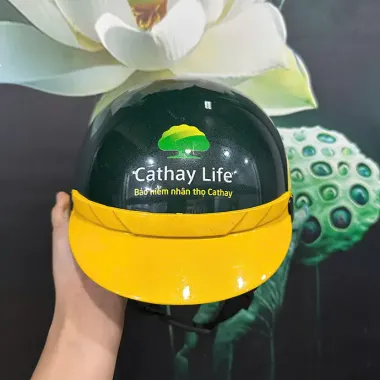 NÓN BẢO HIỂM IN LOGO THEO YÊU CẦU - GIẢI PHÁP QUÀ TẶNG DOANH NGHIỆP HIỆU QUẢ