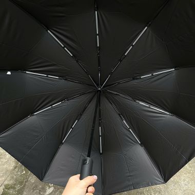 DÙ GẤP 3 TỰ ĐỘNG 1 CHIỀU 10 MÚI DÙ IN LOGO - QUÀ TẶNG DOANH NGHIỆP ĐỘC ĐÁO