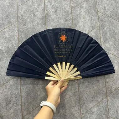 QUẠT GIẤY XẾP IN LOGO THEO YÊU CẦU - QUÀ TẶNG QUẢNG CÁO ĐỘC ĐÁO TĂNG NHẬN DIỆN THƯƠNG HIỆU