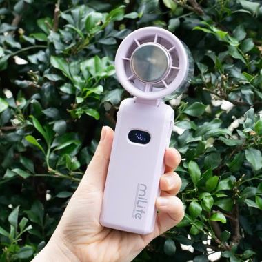 QUẠT CẦM TAY BĂNG LẠNH MILIFE F3P - QUÀ TẶNG TIỆN ÍCH