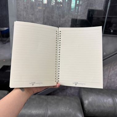SỔ LÒ XO IN LOGO GHI CHÉP CHUYÊN NGHIỆP