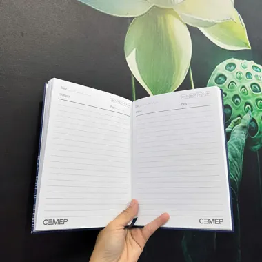 SỔ BÌA BỒI IN LOGO DOANH NGHIỆP – QUÀ TẶNG VĂN PHÒNG CHUYÊN NGHIỆP, NÂNG TẦM THƯƠNG HIỆU