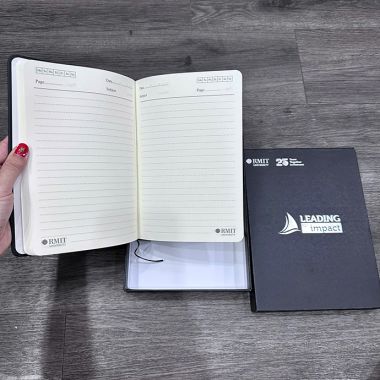 SỔ TAY BÌA DA KÈM HỘP ĐỰNG IN LOGO THEO YÊU CẦU