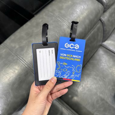 THẺ TREO HÀNH LÝ DU LỊCH IN LOGO - TAG VALI CHỐNG THẤT LẠC