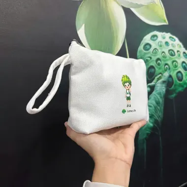 TÚI VẢI MINI IN LOGO THEO YÊU CẦU - TÚI VẢI ĐỰNG ĐỒ CÁ NHÂN IN LOGO