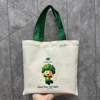 TÚI CANVAS QUÀ TẶNG DOANH NGHIỆP IN LOGO THEO YÊU CẦU