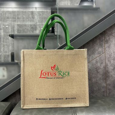 TÚI VẢI ĐAY IN LOGO - QUÀ TẶNG THÂN THIỆN MÔI TRƯỜNG