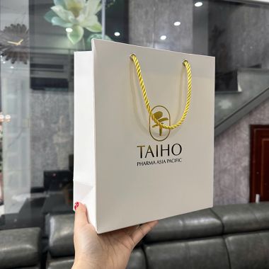 TÚI GIẤY IN LOGO TAIHO - TÚI GIẤY GIÁ RẺ