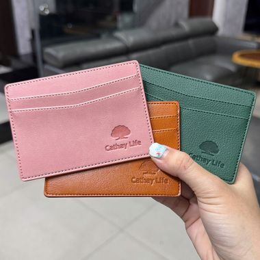 VÍ DA CHẤT SIMILI MINI DẬP CHÌM LOGO THEO YÊU CẦU