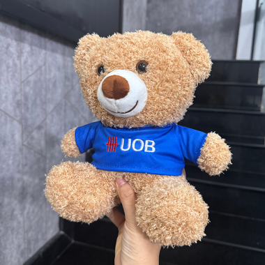 GẤU BÔNG TEDDY - THÊU LOGO THEO YÊU CẦU