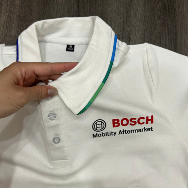 ÁO THUN VẢI POLY IN LOGO BOSCH - IN LOGO THEO YÊU CẦU