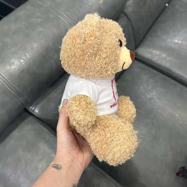 GẤU BÔNG TEDDY THÊU LOGO CAO ĐẲNG LÝ TỰ TRỌNG - SẢN XUẤT THEO YÊU CẦU