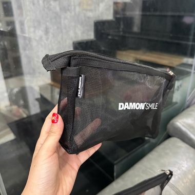 TÚI LƯỚI ĐỰNG ĐỒ TRANG ĐIỂM IN LOGO THEO YÊU CẦU