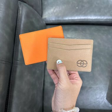 VÍ DA CHẤT SIMILI MINI DẬP CHÌM LOGO THEO YÊU CẦU