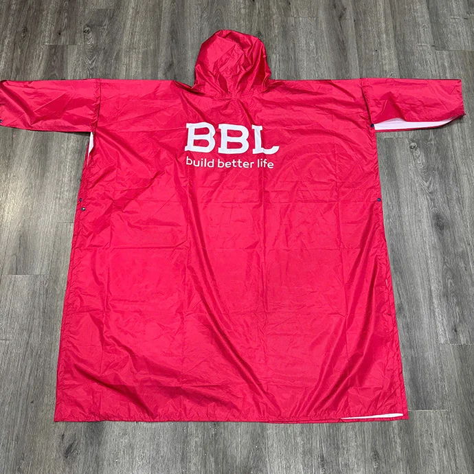 ÁO MƯA CÁNH DƠI IN LOGO - BỀN, ĐẸP, CHỐNG THẤM NƯỚC