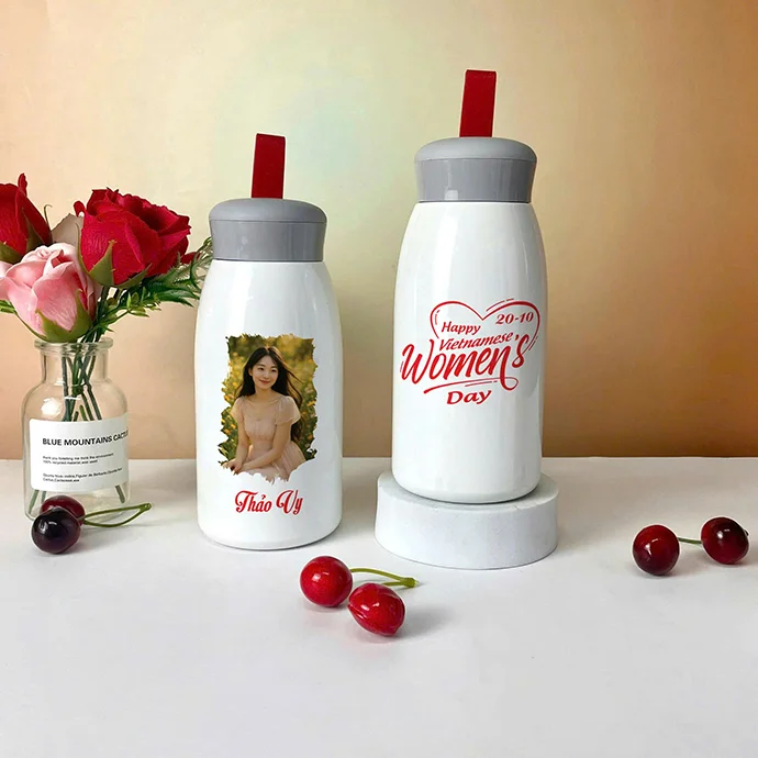 BÌNH GIỮ NHIỆT IN HÌNH CÁ NHÂN - QUÀ TẶNG 20/10 GIÁ TỐT