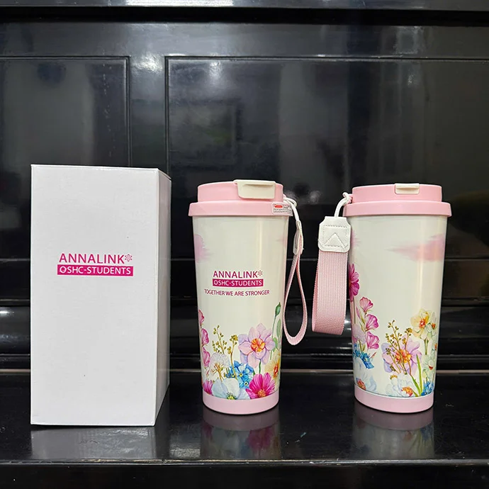 BÌNH GIỮ NHIỆT IN LOGO TOÀN BÌNH 450ML – QUÀ TẶNG DOANH NGHIỆP ĐẸP & THIẾT THỰC