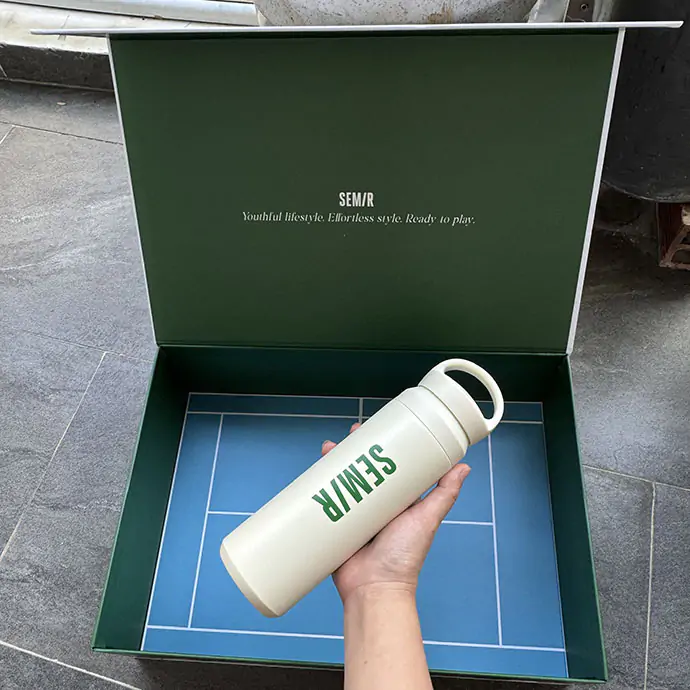 BÌNH GIỮ NHIỆT IN LOGO CAO CẤP - QUÀ TẶNG DOANH NGHIỆP SANG TRỌNG
