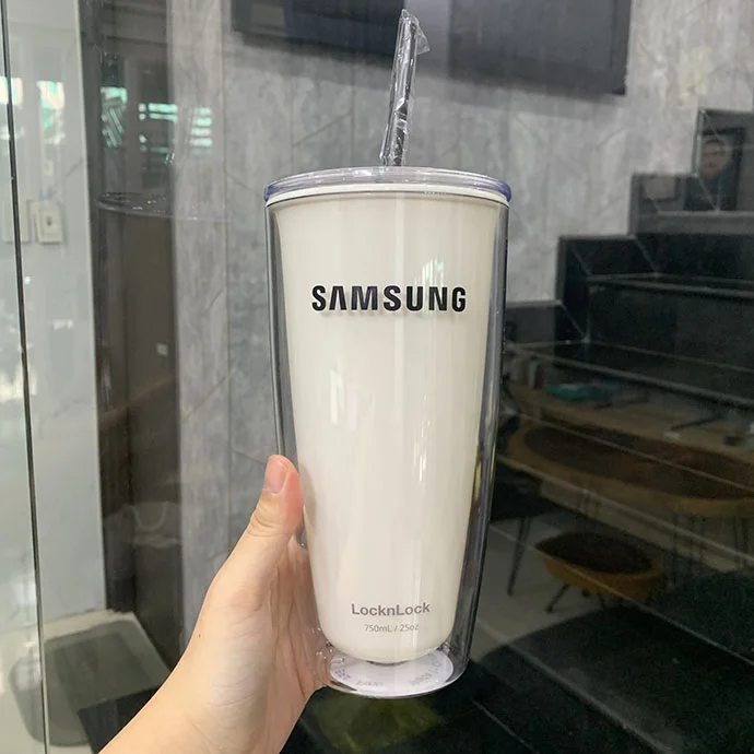 LY NHỰA LOCK&LOCK 2 LỚP IN LOGO SAMSUNG