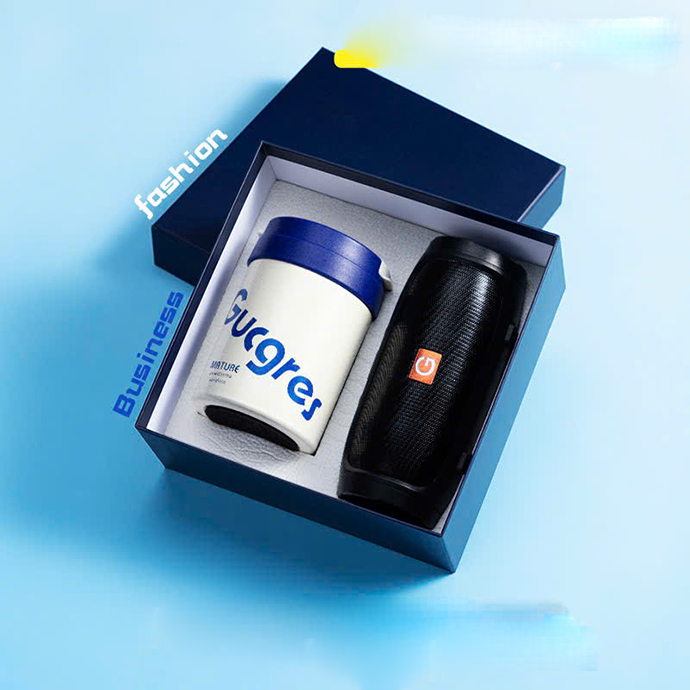 BỘ GIFT SET BÌNH GIỮ NHIỆT - LOA BLUETOOTH IN LOGO CAO CẤP