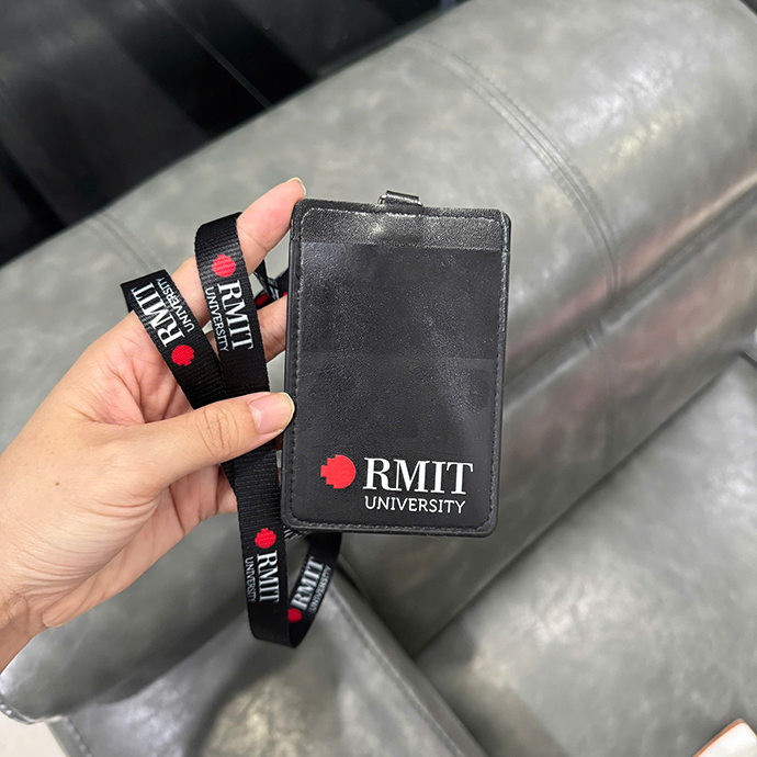 BỘ DÂY ĐEO THẺ TRƯỜNG ĐẠI HỌC RMIT