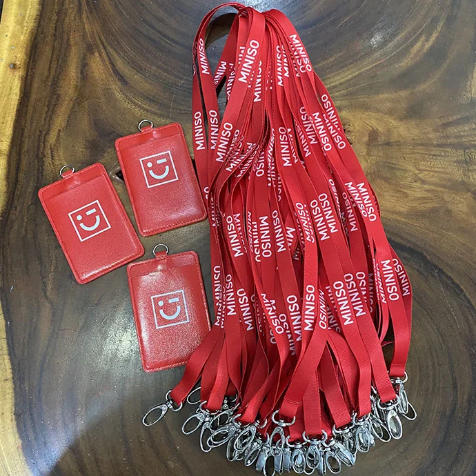 DÂY ĐEO THẺ MINISO - DÂY ĐEO THẺ VÀ THẺ IN LOGO THEO YÊU CẦU