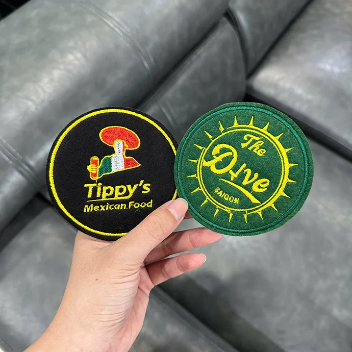 LÓT LY VẢI NỈ THÊU LOGO